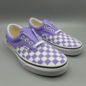 violet tulip vans slip ons